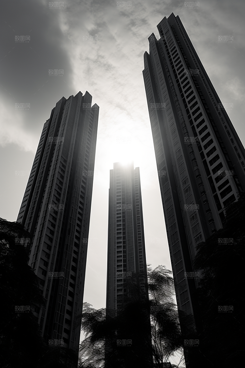 深圳城市风光景色高清摄影图
