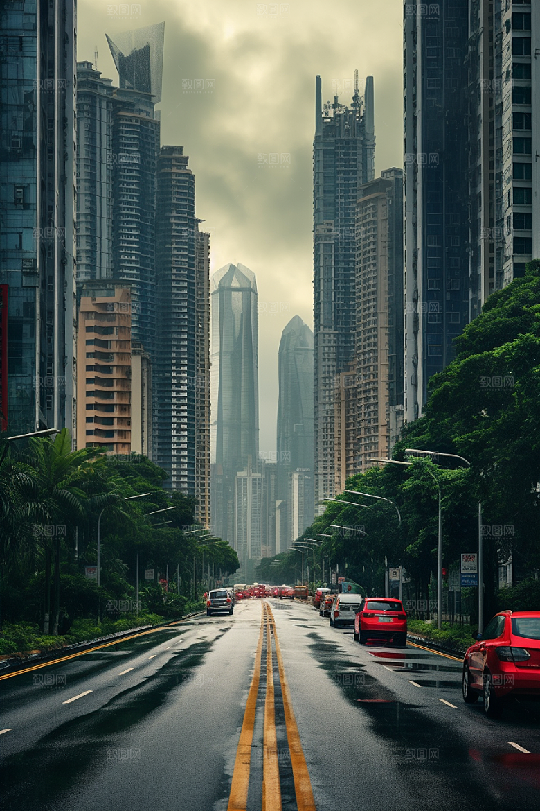 深圳城市风光风景旅行摄影图