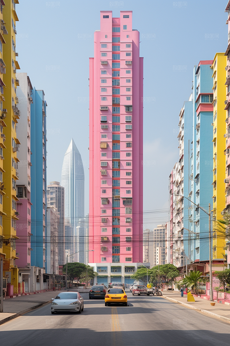 深圳城市风光景色经济特区摄影图