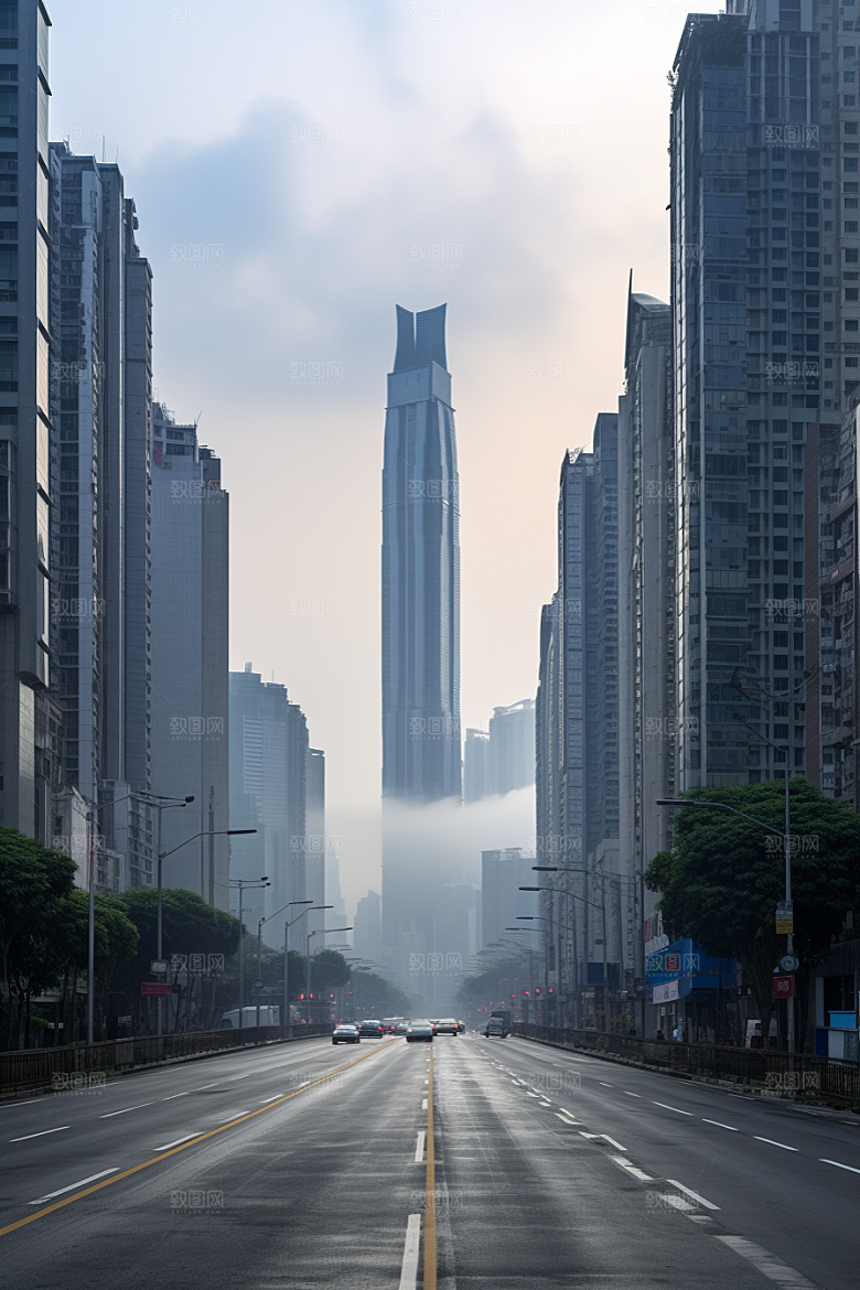 深圳城市风光旅行景色摄影图