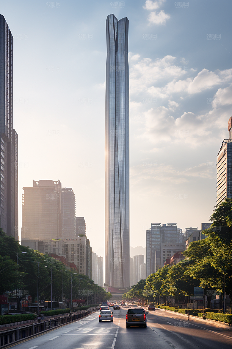 深圳城市风光旅游景色摄影图