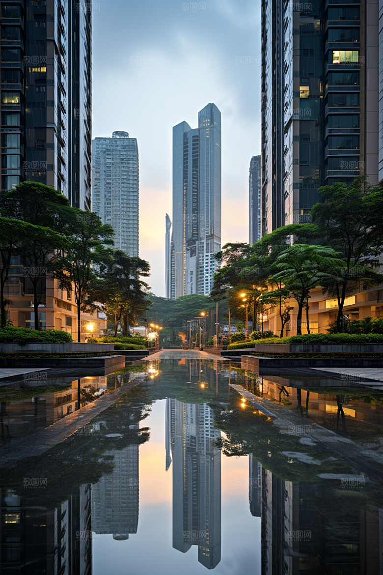 深圳城市风光都市国内游摄影图