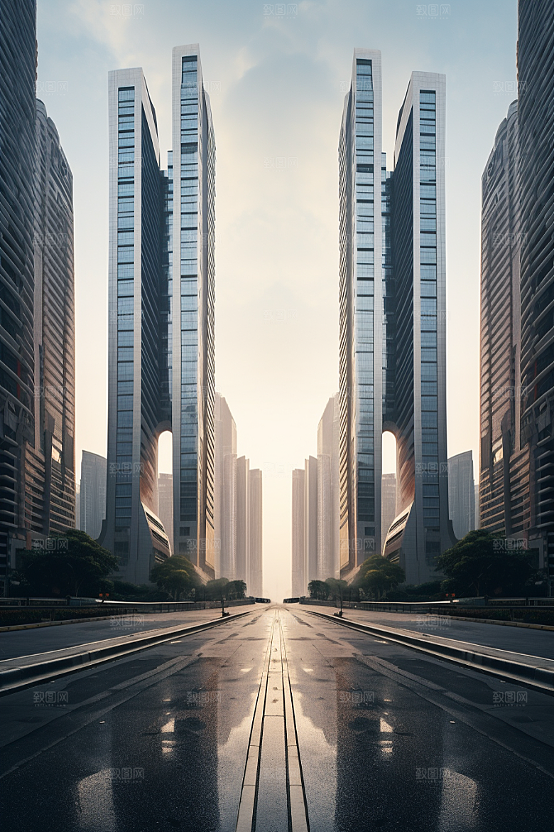 深圳城市风光国内游景色摄影图