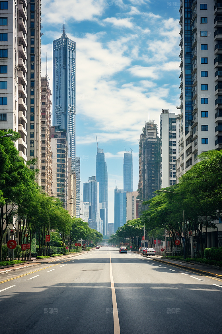深圳城市风光景色风景摄影图
