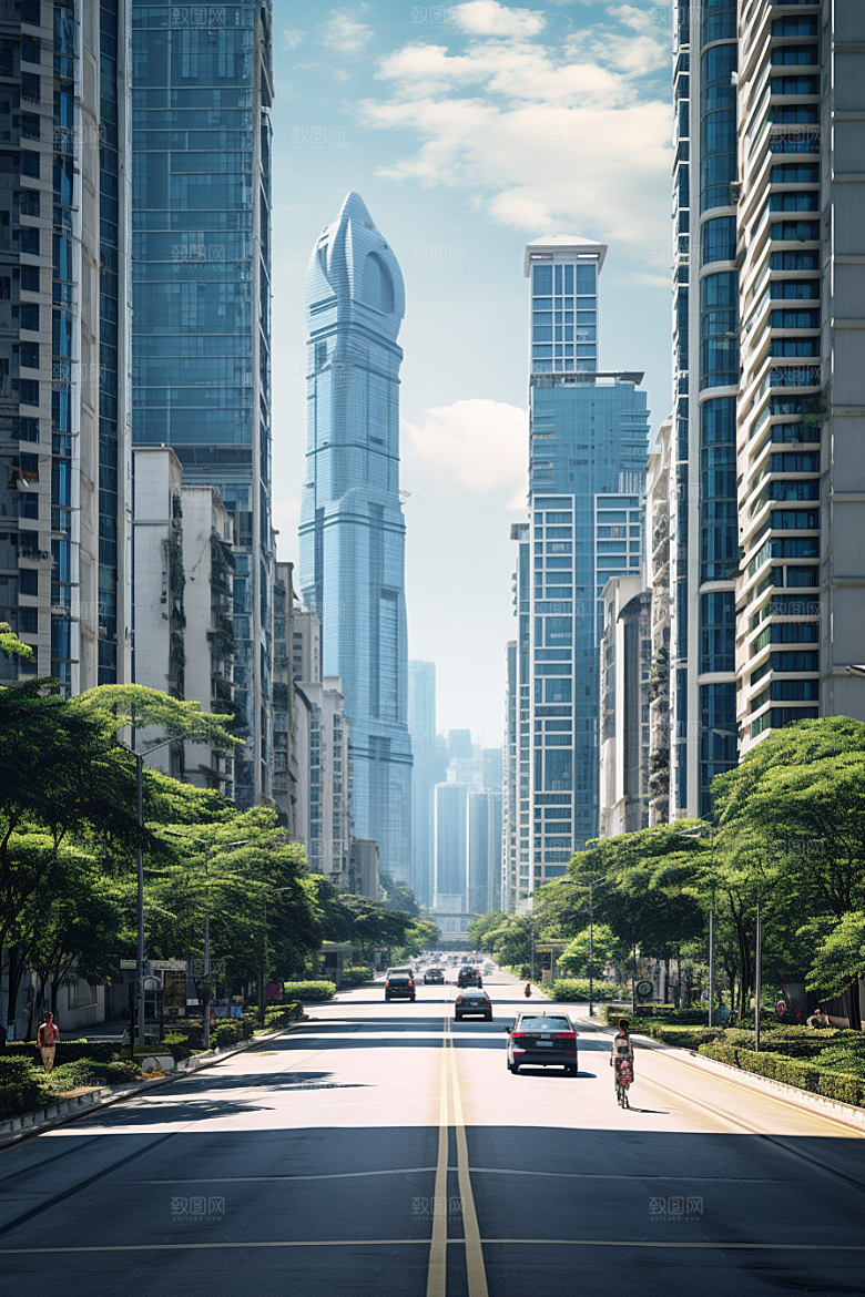 深圳城市风光旅游旅行摄影图