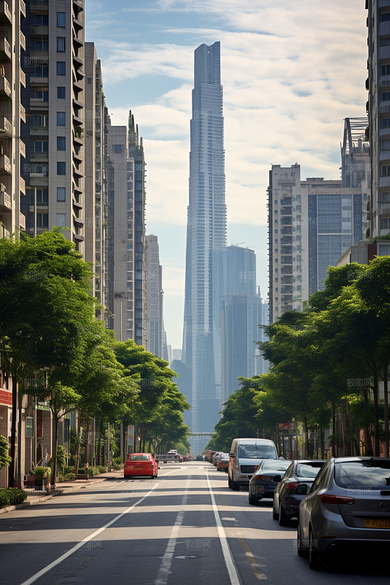 深圳城市风光景色国内游摄影图