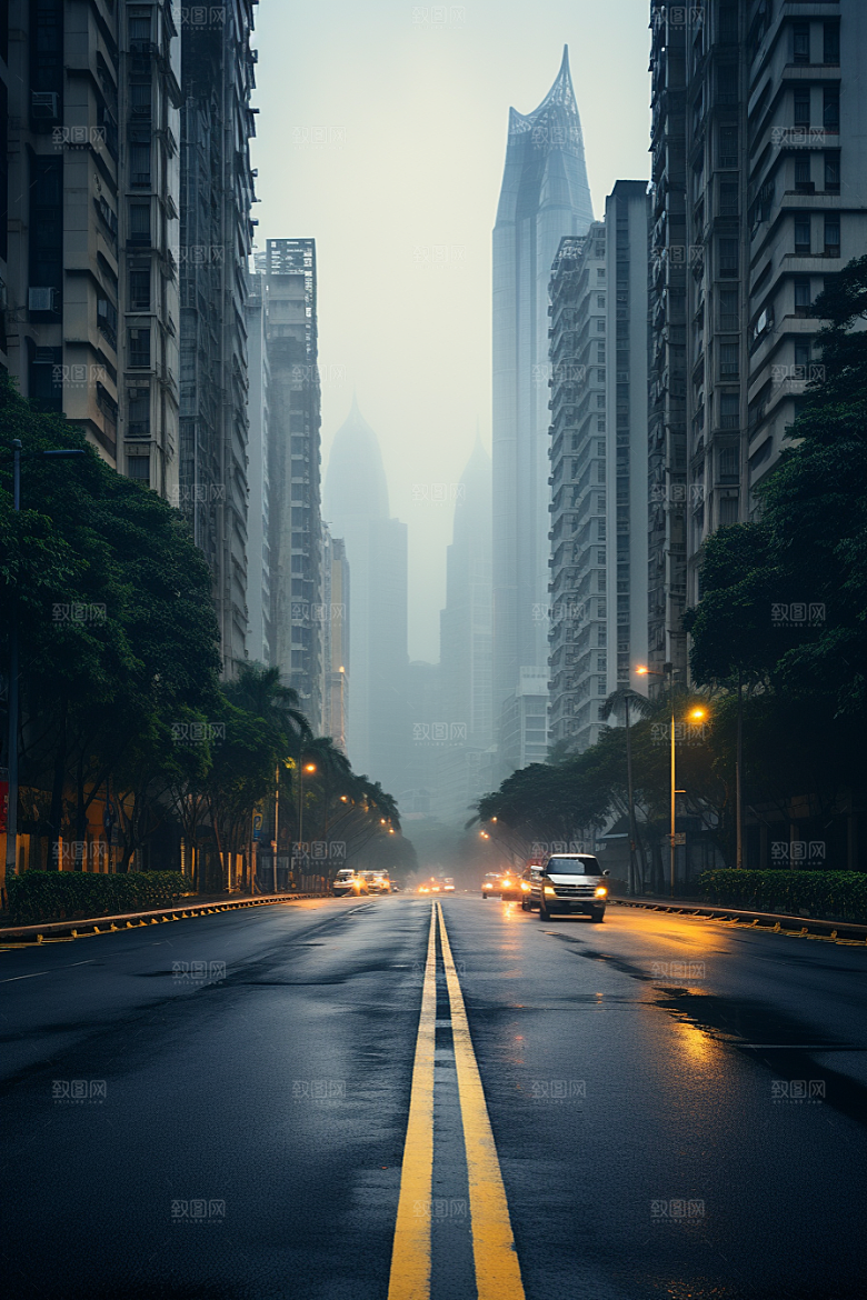 深圳城市风光地标都市摄影图