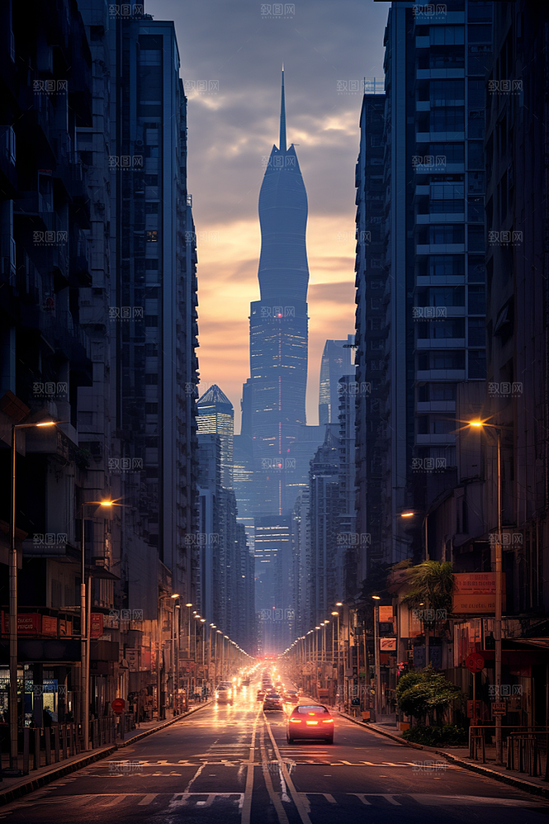 深圳城市风光风景国内游摄影图