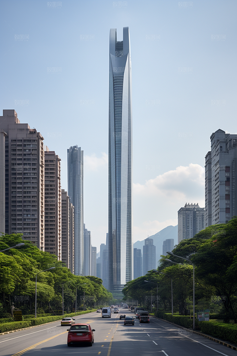 深圳城市风光国内游经济特区摄影图