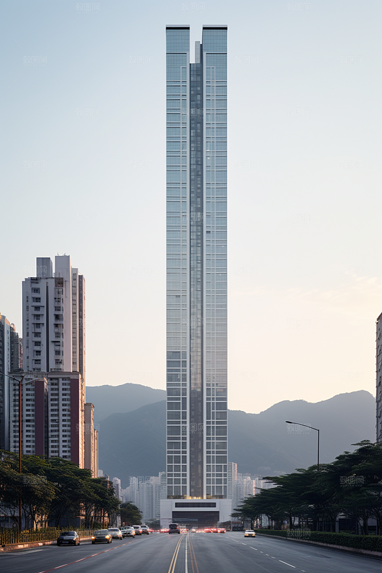 深圳城市风光现代化高清摄影图