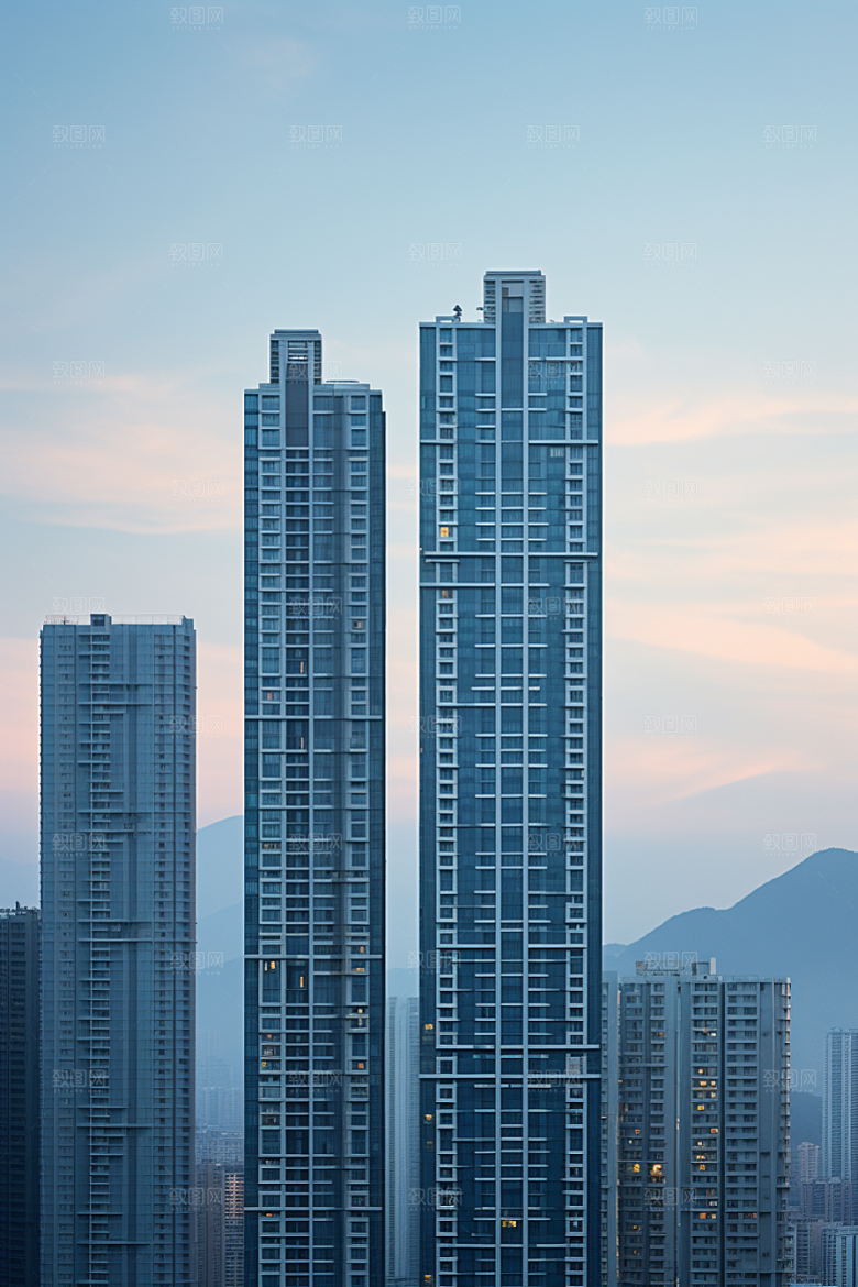 深圳城市风光地标风景摄影图