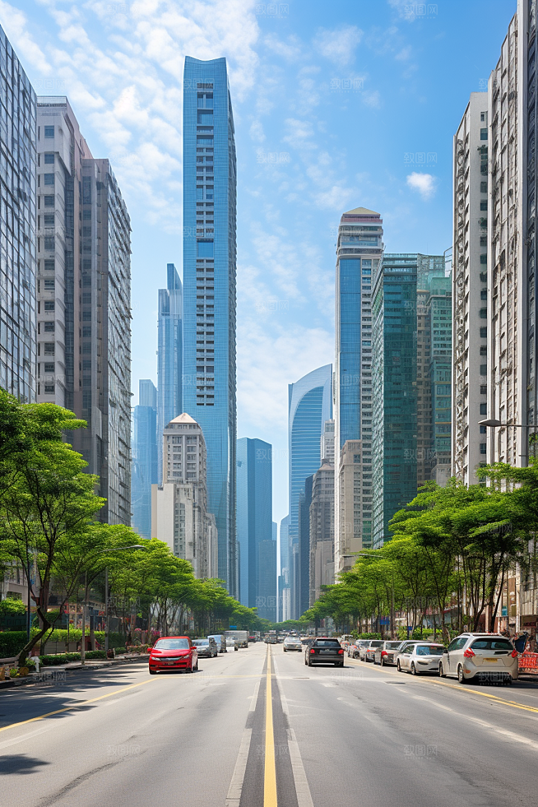 深圳城市风光景色旅游摄影图