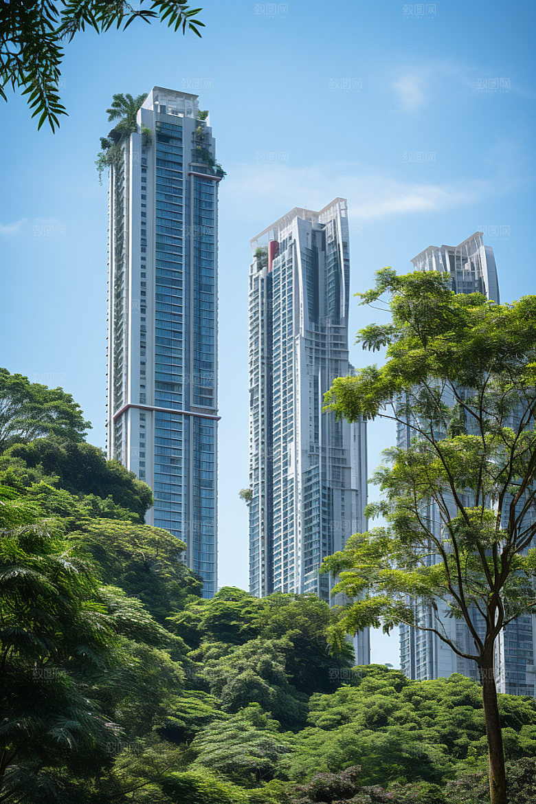 深圳城市风光景色旅游摄影图