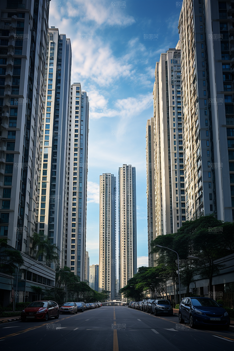 深圳城市风光经济特区地标摄影图