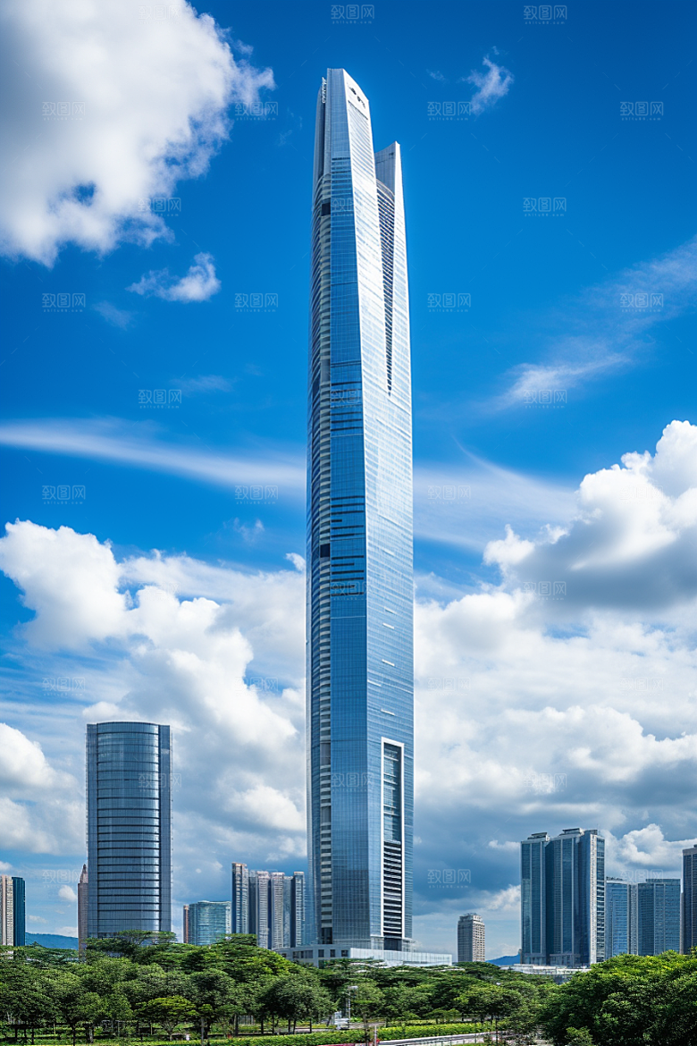 深圳城市风光景色旅行摄影图