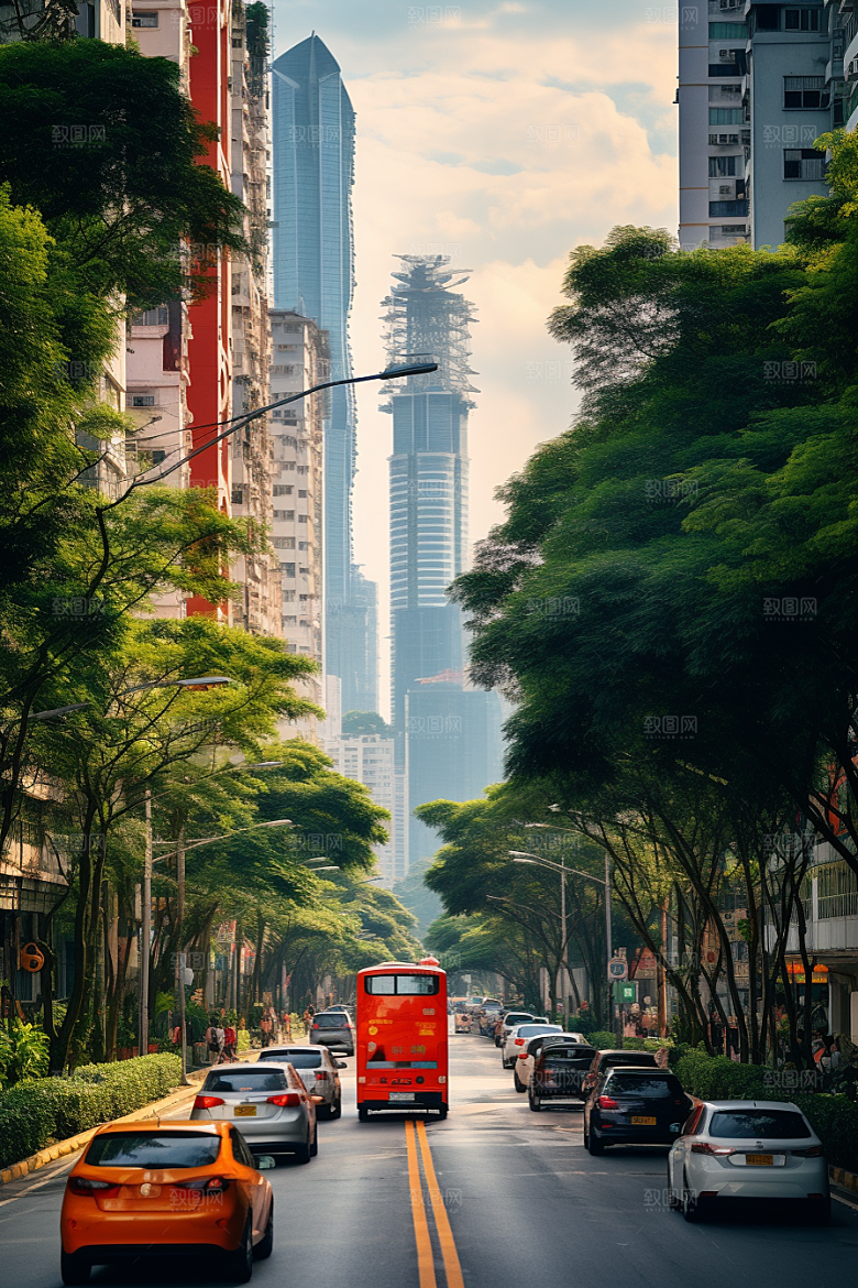 深圳城市风光旅行经济特区摄影图