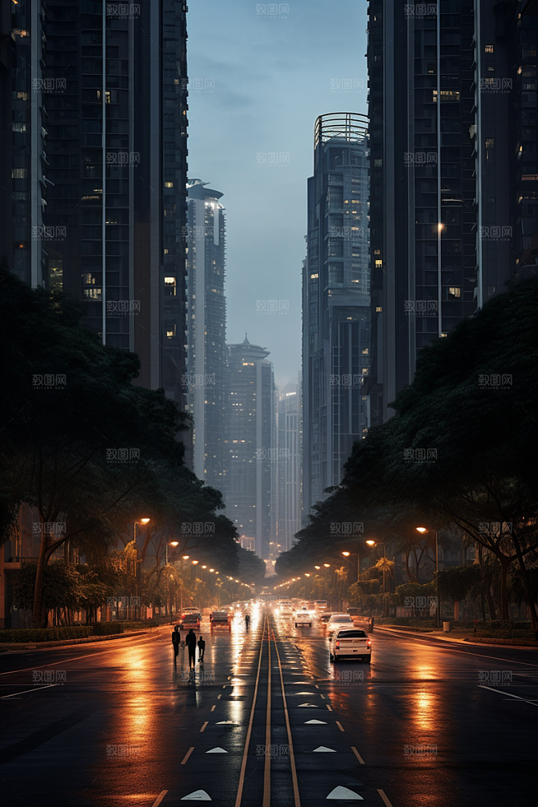 深圳城市风光经济特区地标摄影图