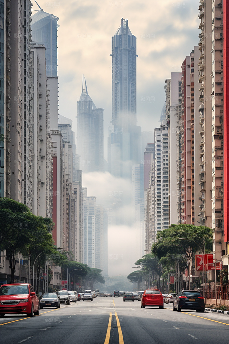 深圳城市风光经济特区国内游摄影图