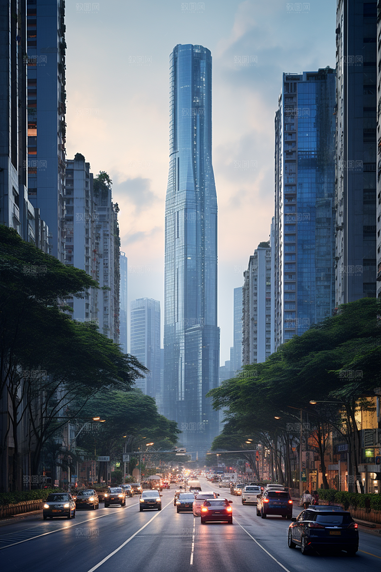 深圳城市风光国内游经济特区摄影图