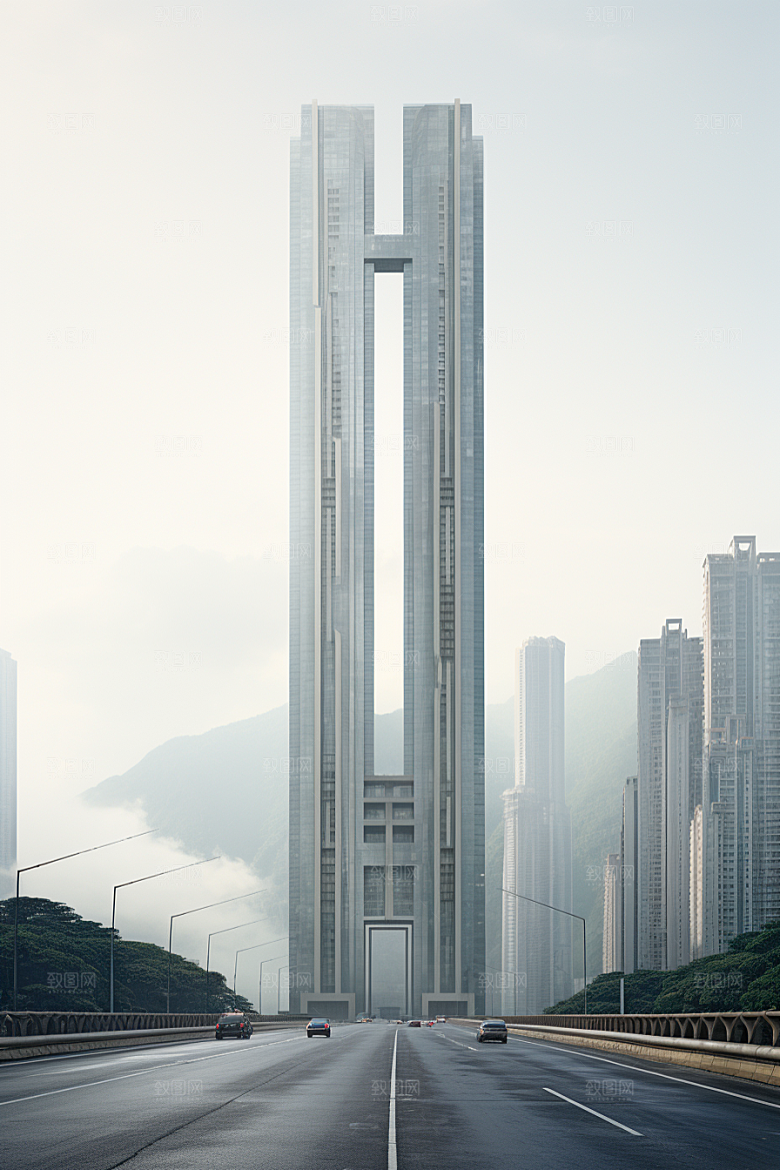 深圳城市风光经济特区都市摄影图