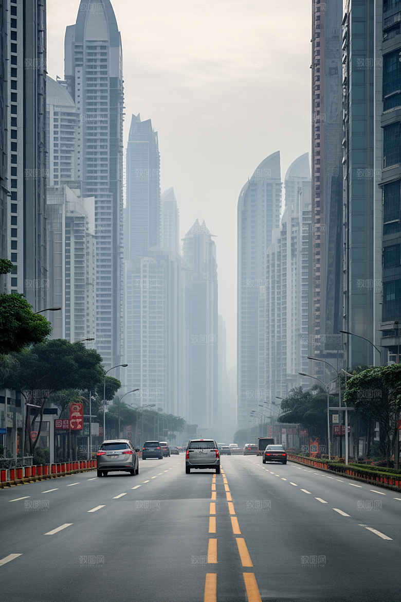 深圳城市风光景色都市摄影图