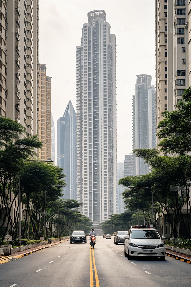 深圳城市风光旅游经济特区摄影图