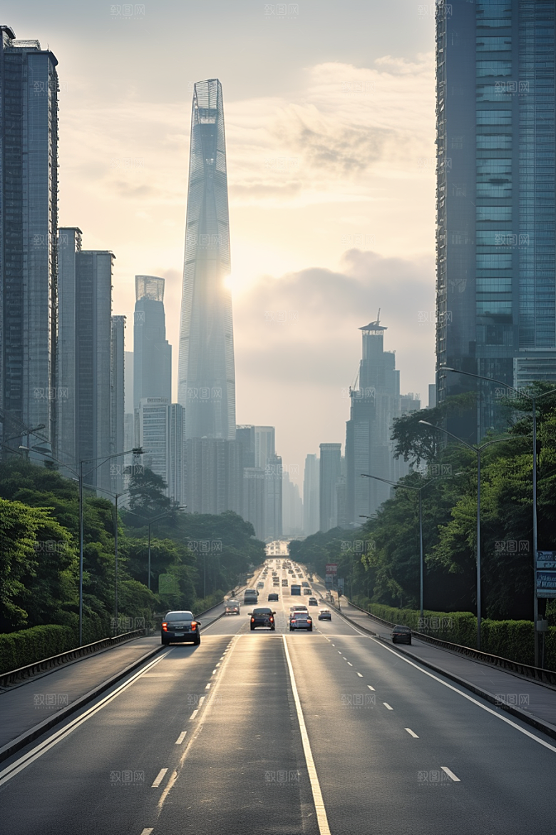 深圳城市风光旅游旅行摄影图