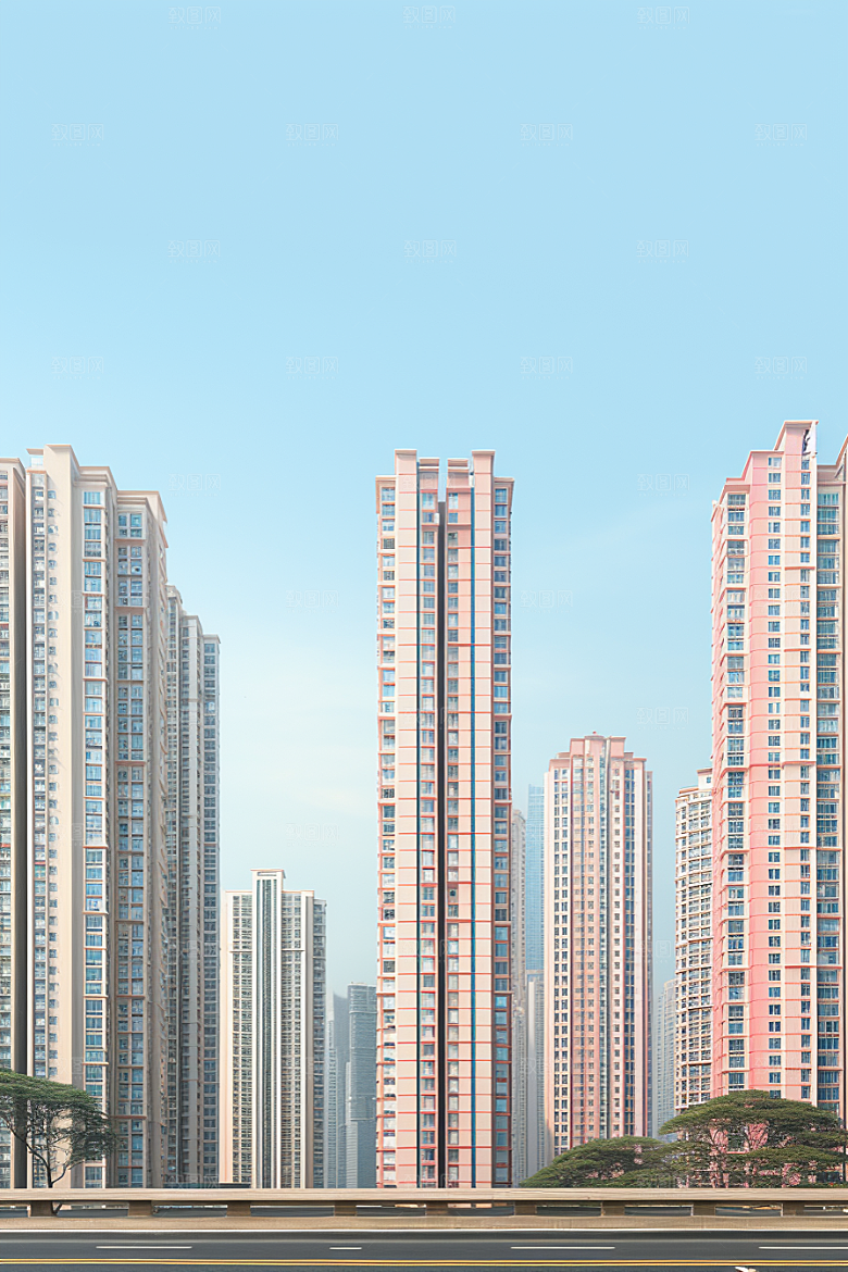 深圳城市风光新城高清摄影图