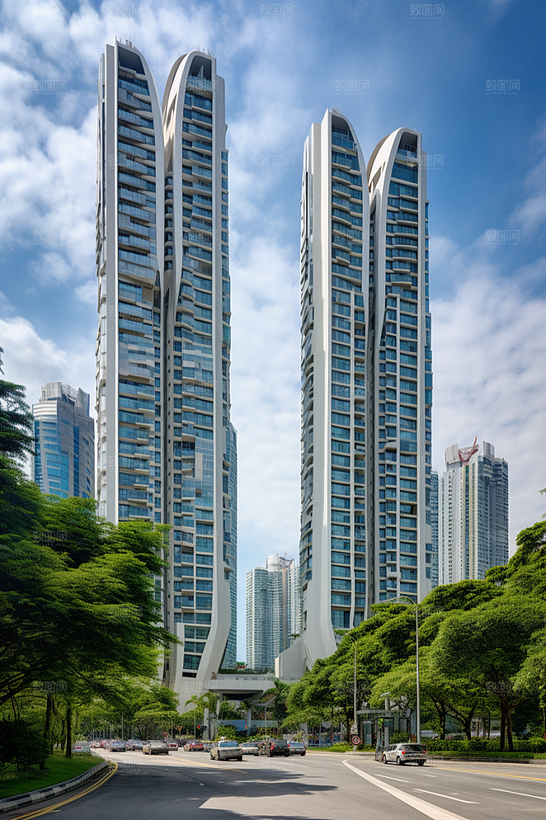 深圳城市风光国内游新城摄影图
