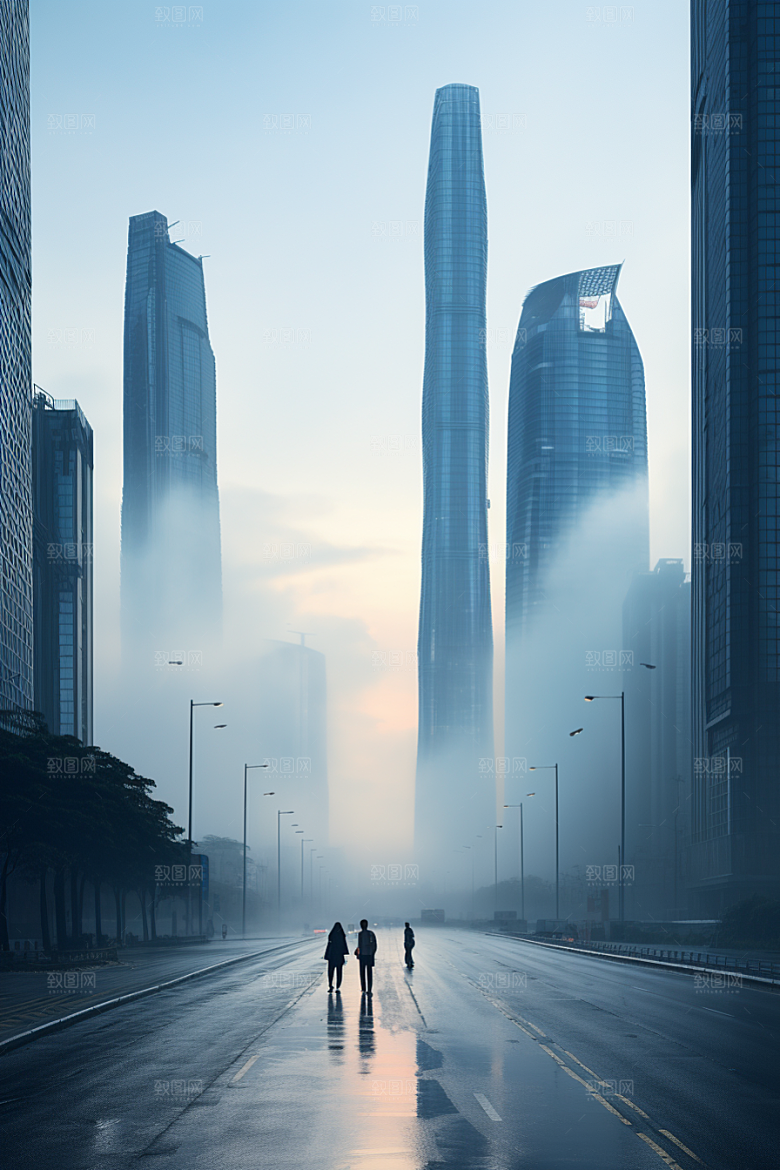 深圳城市风光景色风景摄影图