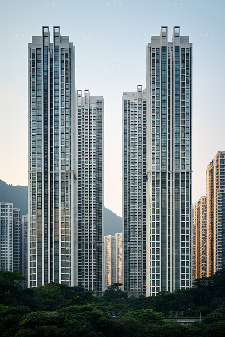 深圳城市风光旅游地标摄影图