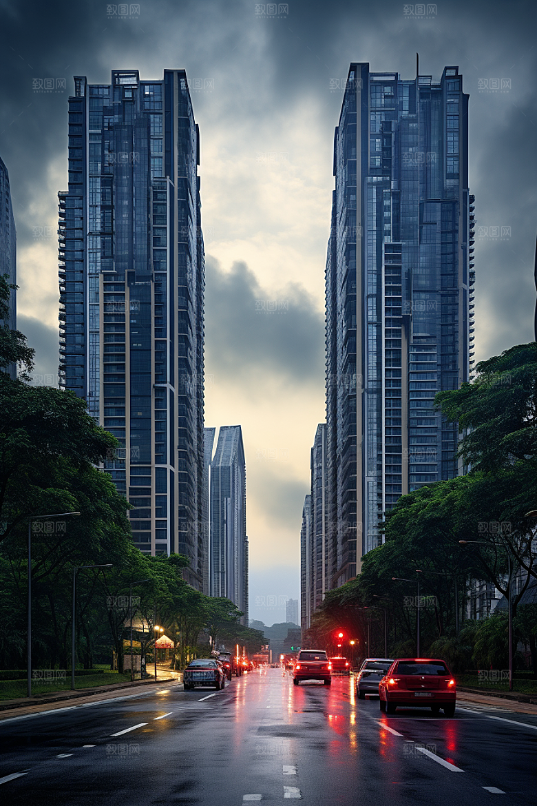 深圳城市风光地标高清摄影图