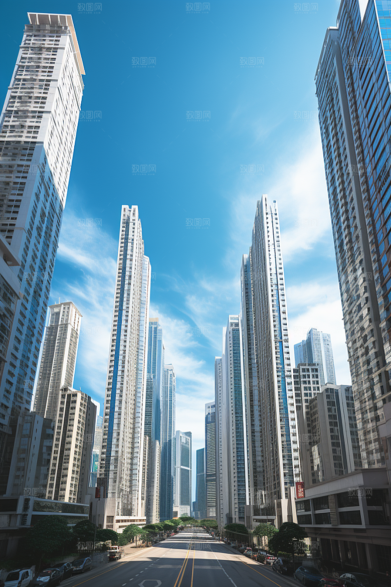 深圳城市风光经济特区都市摄影图