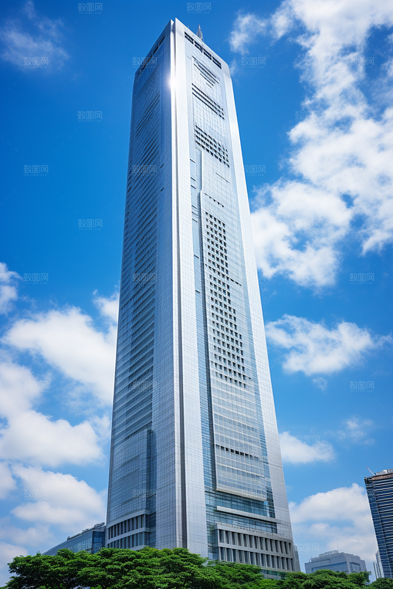 深圳城市风光经济特区地标摄影图