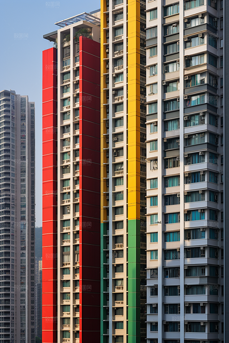 深圳城市风光高清风景摄影图