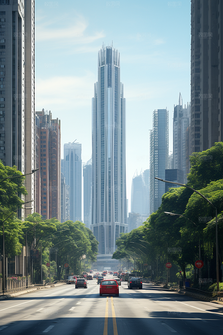 深圳城市风光旅游都市摄影图