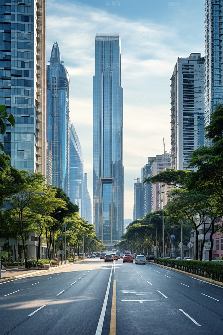 深圳城市风光都市经济特区摄影图