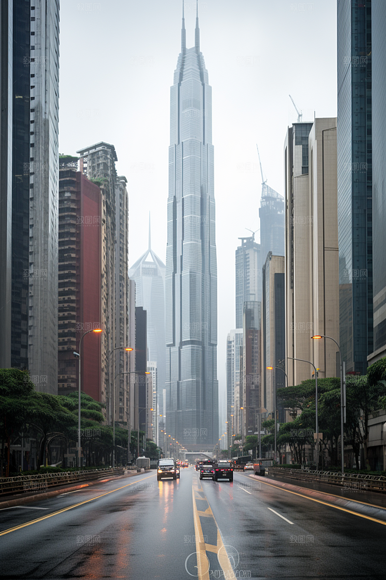 深圳城市风光都市风景摄影图