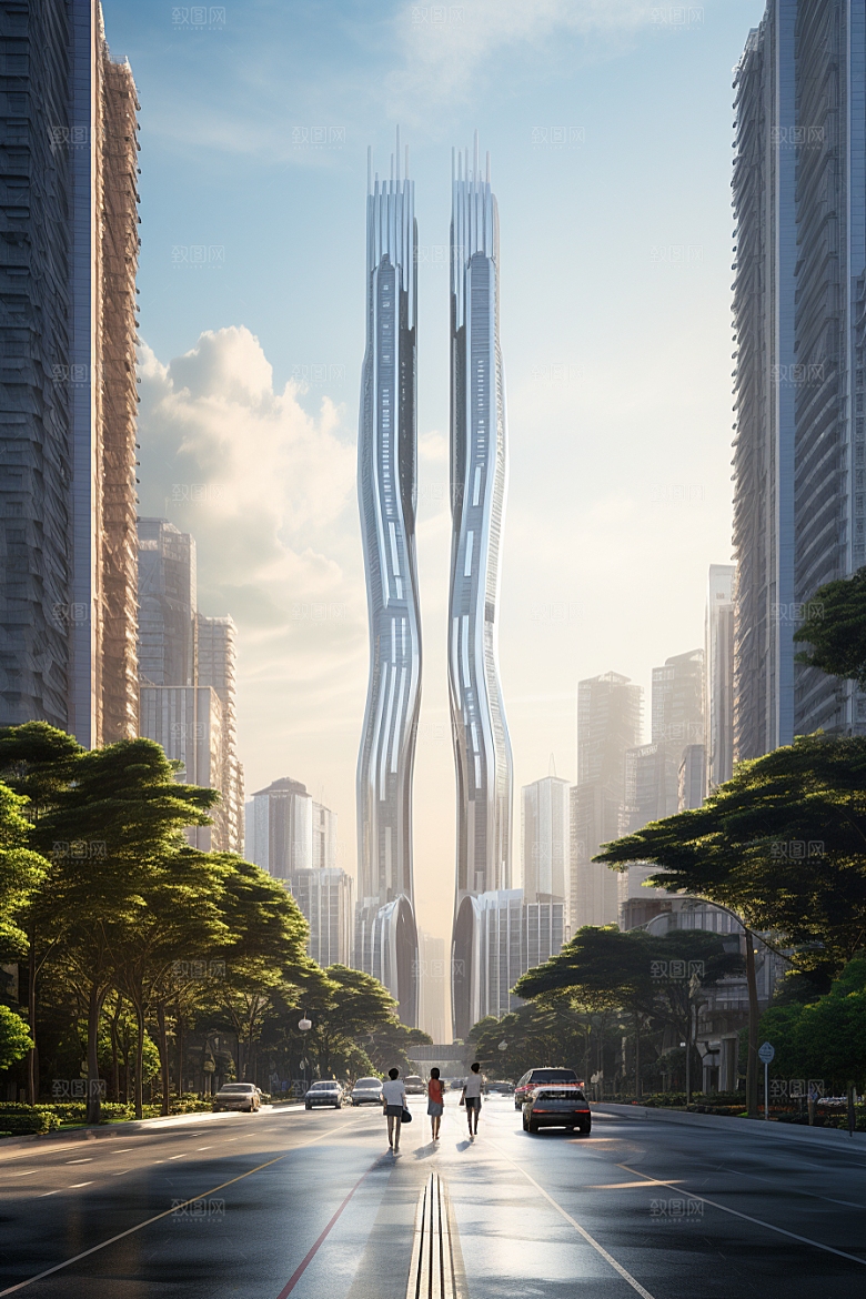 深圳城市风光都市旅行摄影图