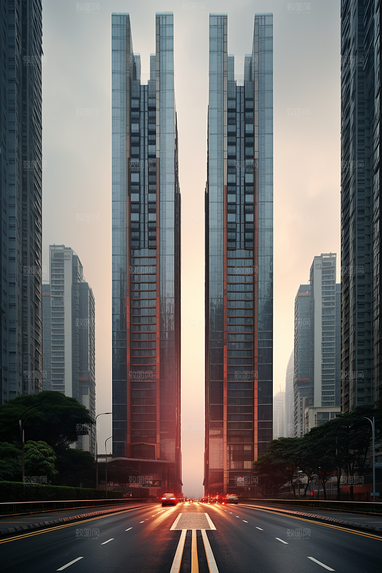 深圳城市风光地标高清摄影图