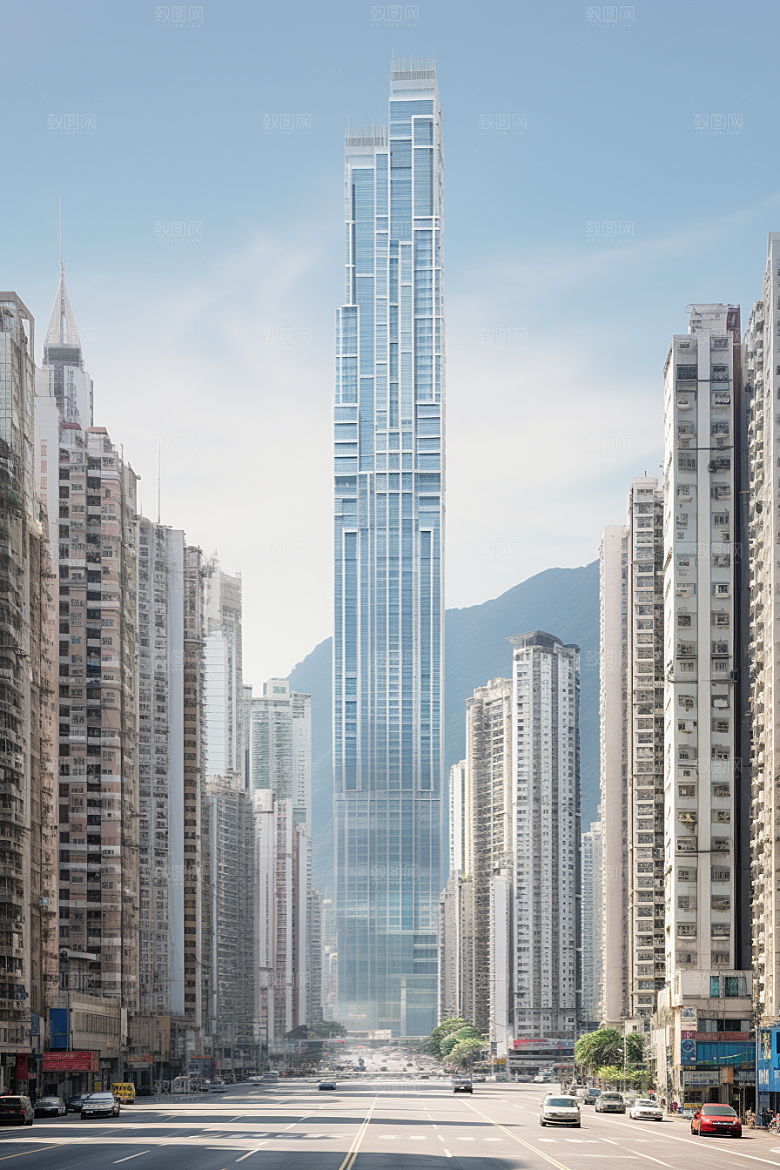 深圳城市风光景色旅游摄影图