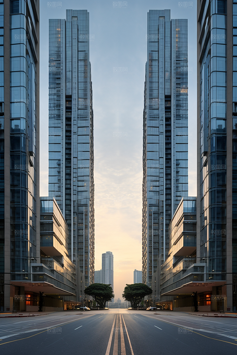 深圳城市风光经济特区都市摄影图