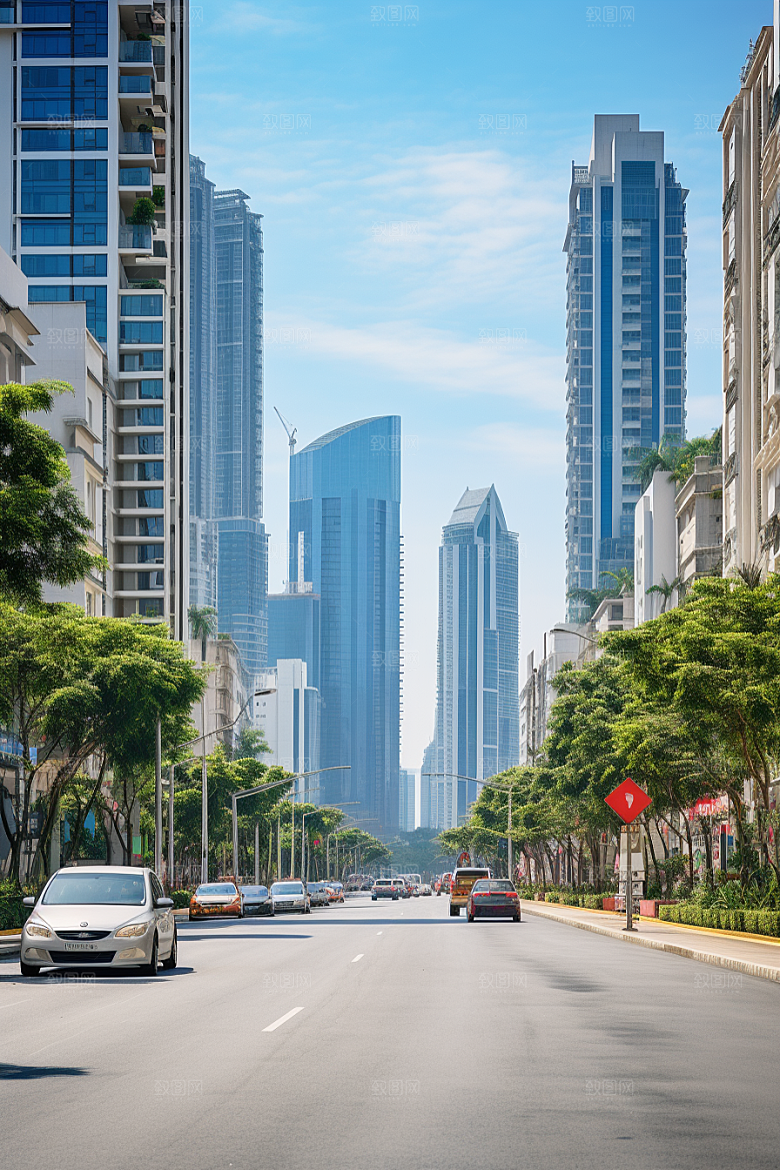 深圳城市风光国内游旅行摄影图