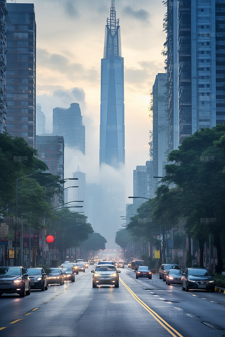 深圳城市风光旅游景色摄影图