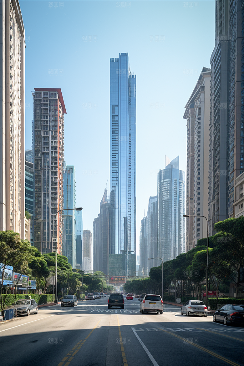 深圳城市风光旅行景色摄影图