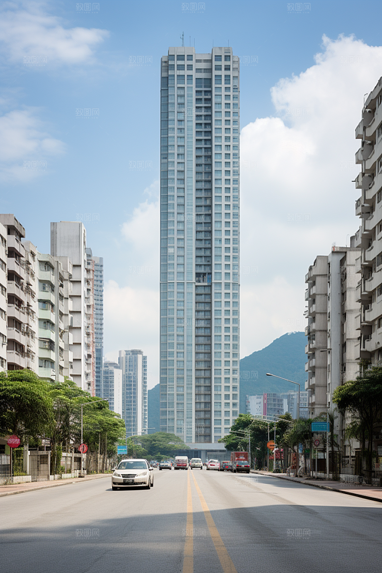 深圳城市风光风景高清摄影图