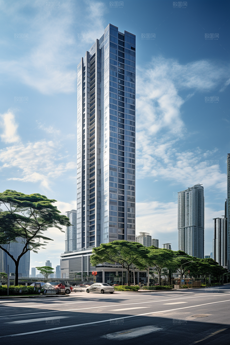 深圳城市风光景色都市摄影图