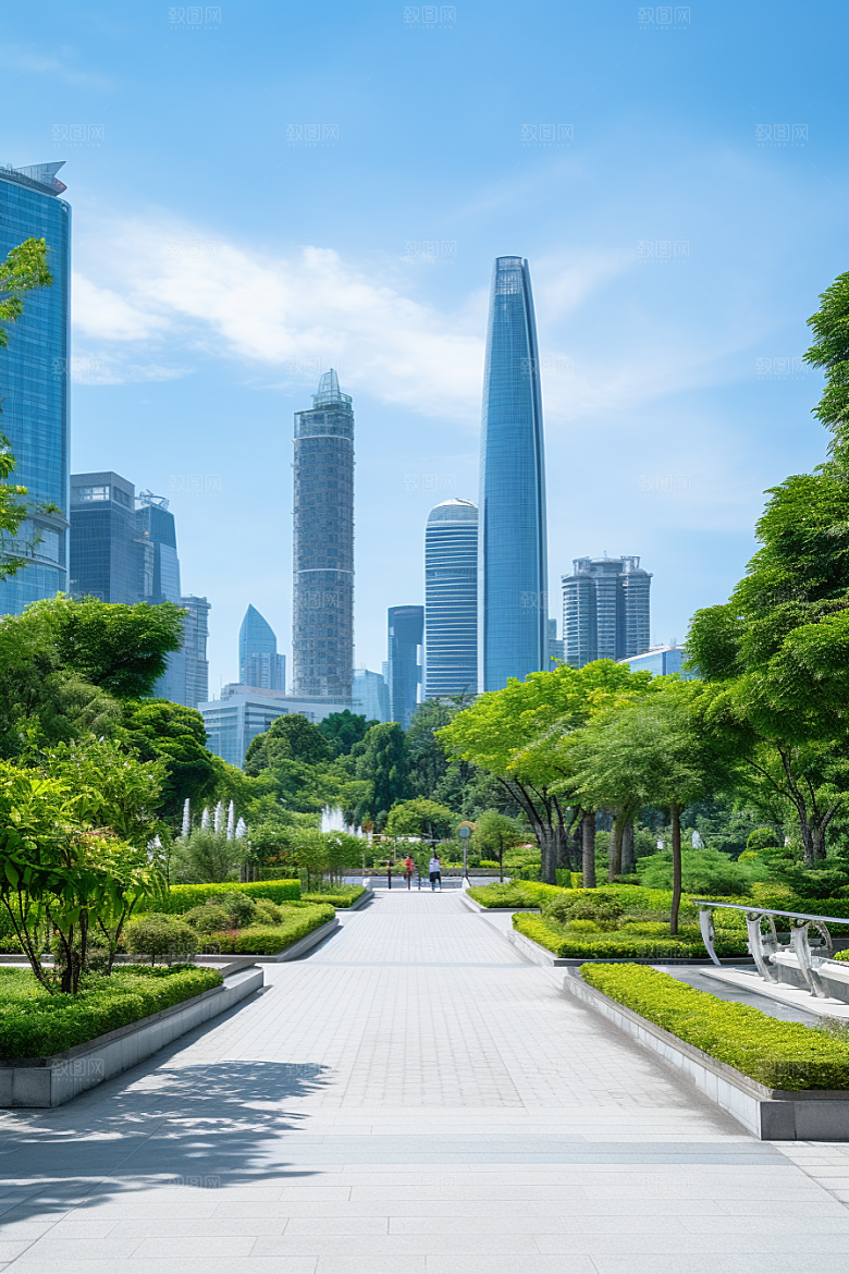 深圳城市风光国内游高清摄影图