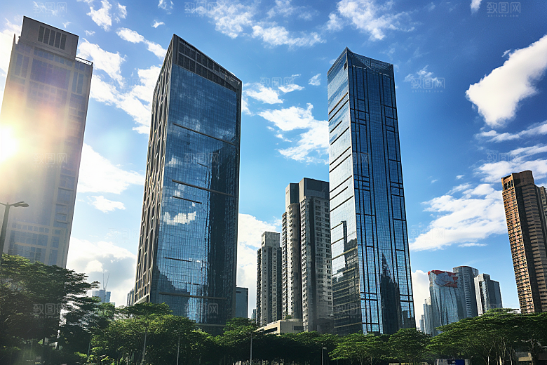 深圳城市风光风景旅游摄影图
