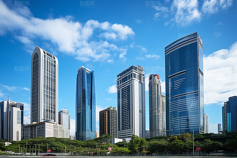 深圳城市风光景色旅游摄影图